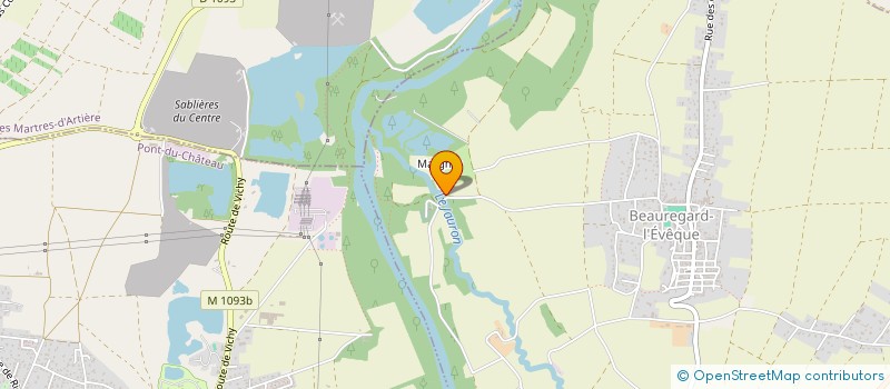 localisation de l'entreprise DAM'SY  BEAUREGARD L'EVEQUE