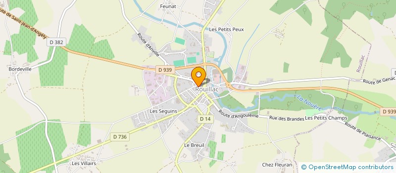 localisation de l'entreprise DAM TELECOM à BOUTEVILLE