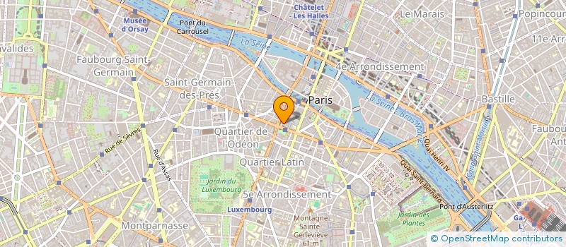 localisation de l'entreprise DAMA  PARIS