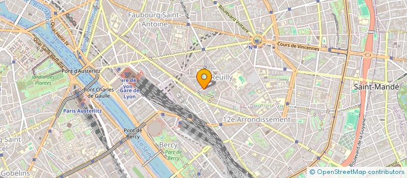 localisation de l'entreprise DAMA  PARIS