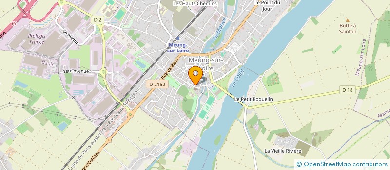 localisation de l'entreprise DAMA GARA à MEUNG-SUR-LOIRE