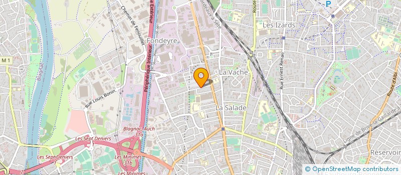 localisation de l'entreprise DAMA.KOM à TOULOUSE