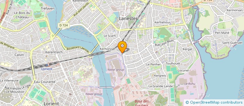 localisation de l'entreprise DAMABIAH  LANESTER