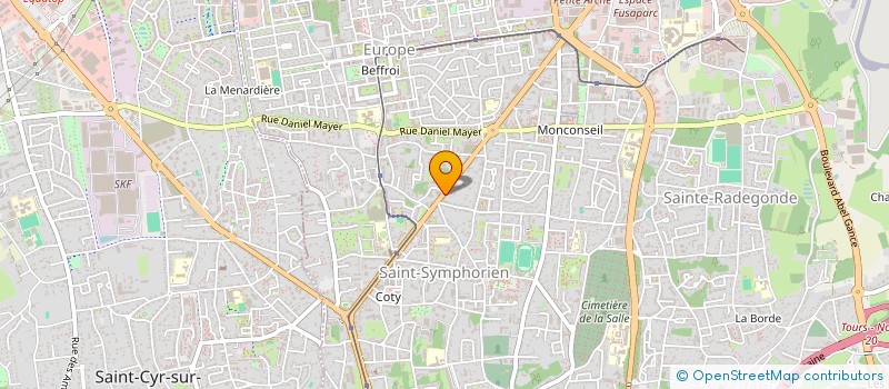 localisation de l'entreprise DAMAC  TOURS