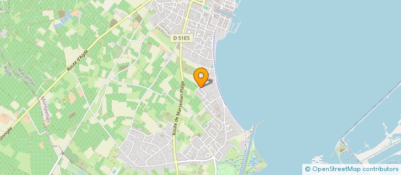 localisation de l'entreprise DAMAFER à MARSEILLAN