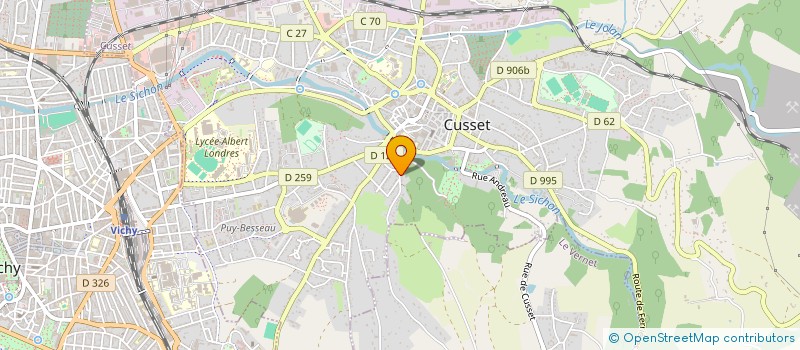 localisation de l'entreprise DAMAFLO à CUSSET