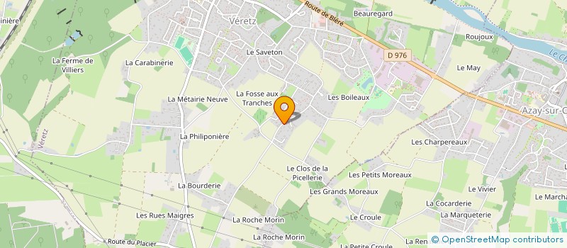 localisation de l'entreprise DAMAFOU  VERETZ