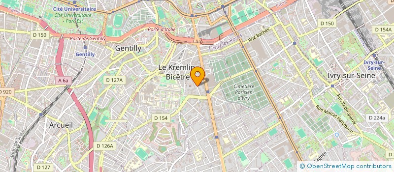 localisation de l'entreprise DAMAGE RECORDS à LE KREMLIN-BICETRE