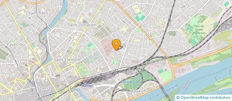 localisation de l'entreprise DAMAGED GOOD  NANTES