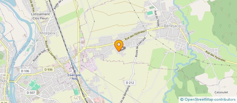 localisation de l'entreprise DAMAHAM  BENEJACQ