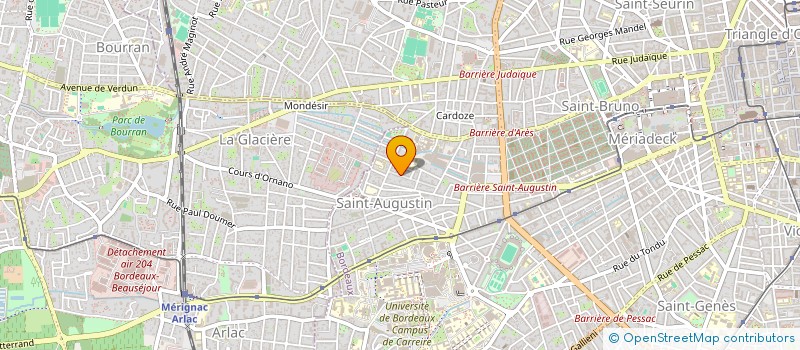 localisation de l'entreprise DAMAK  BORDEAUX