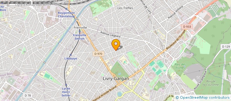 localisation de l'entreprise DAMAK FOOD  LIVRY-GARGAN