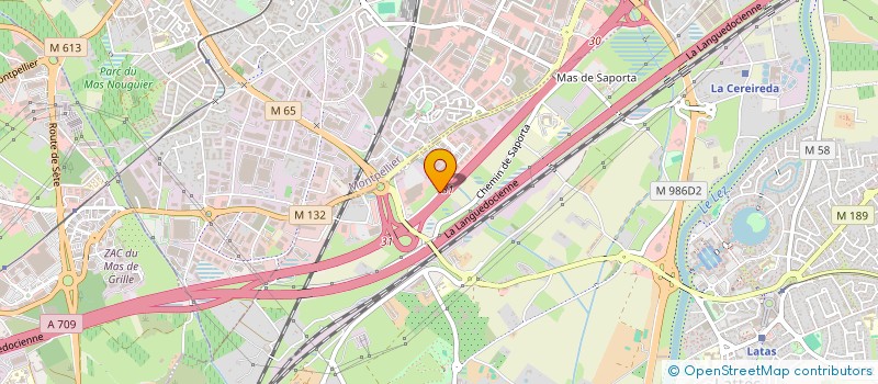 localisation de l'entreprise DAMAL à LATTES