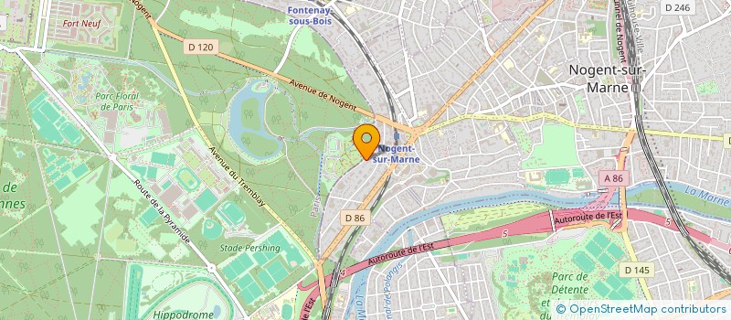 localisation de l'entreprise DAMALIAM  NOGENT-SUR-MARNE