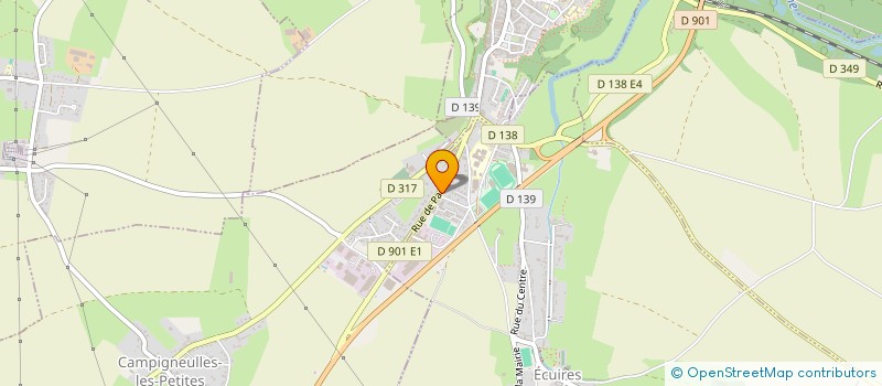 localisation de l'entreprise DAMALICE  ECUIRES