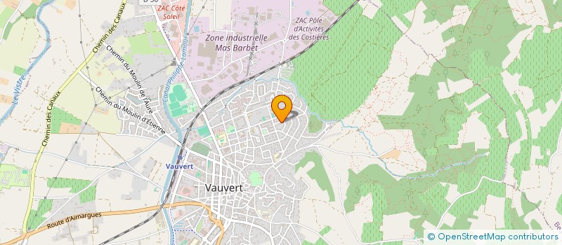 localisation de l'entreprise DAMALOU  VESTRIC-ET-CANDIAC