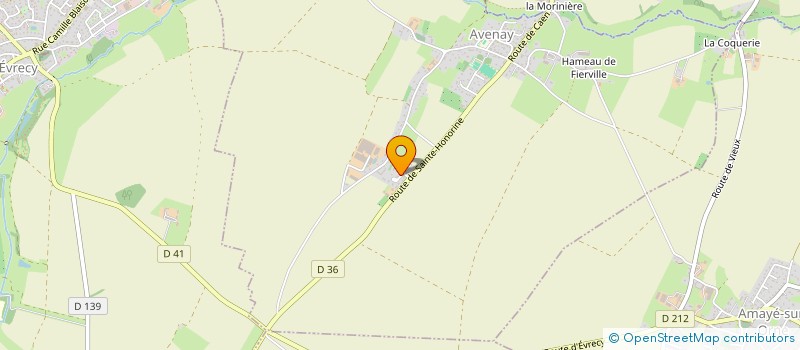 localisation de l'entreprise DAMALUCE  AVENAY