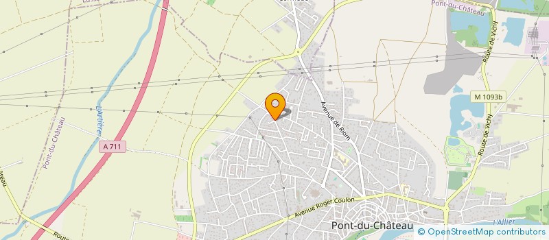 localisation de l'entreprise DAMAMI  PONT-DU-CHATEAU