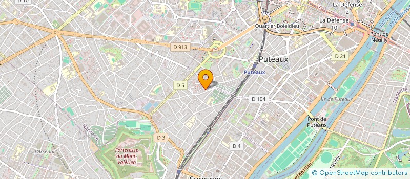 localisation de l'entreprise DAMAN CONSULTING à SURESNES