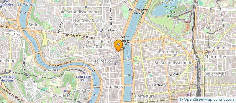 localisation de l'entreprise DAMANA PUB à LYON