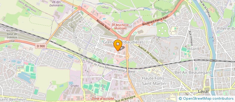 localisation de l'entreprise DAMANIE à LAVAL