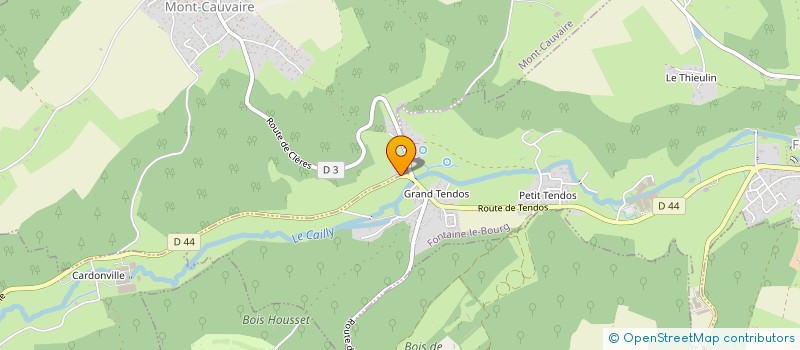 localisation de l'entreprise DAMANN INVEST  MONT-CAUVAIRE