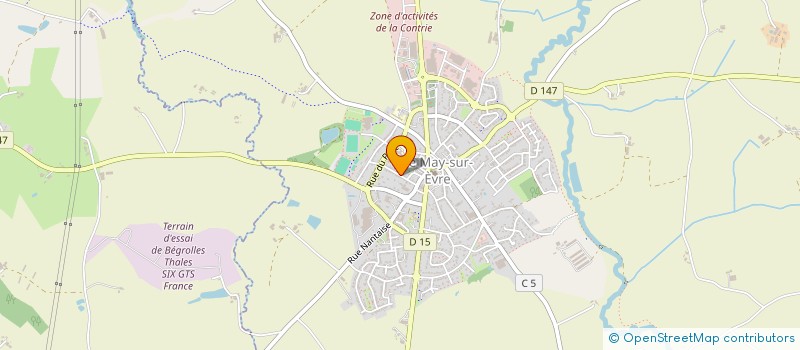 localisation de l'entreprise DAMAR  BEGROLLES-EN-MAUGES