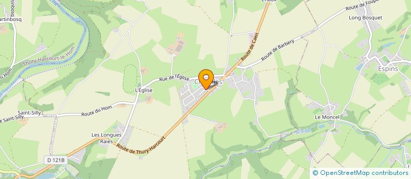 localisation de l'entreprise DAMAR  CROISILLES