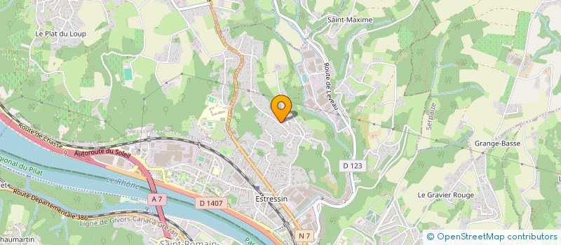 localisation de l'entreprise DAMARIE  VIENNE