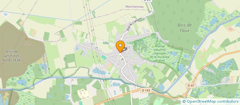 localisation de l'entreprise DAMARO  VRED