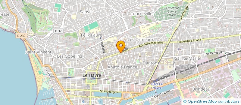 localisation de l'entreprise DAMAS à LE HAVRE