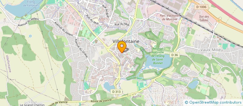 localisation de l'entreprise DAMAS BARBECUE  BOURGOIN-JALLIEU