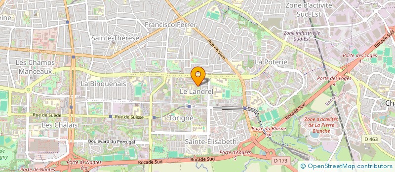 localisation de l'entreprise DAMAS FOOD  RENNES