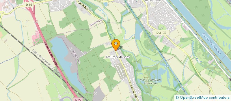 localisation de l'entreprise DAMASATO  SAINT-LOUIS