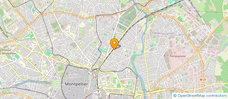 localisation de l'entreprise DAMASSO à MONTPELLIER