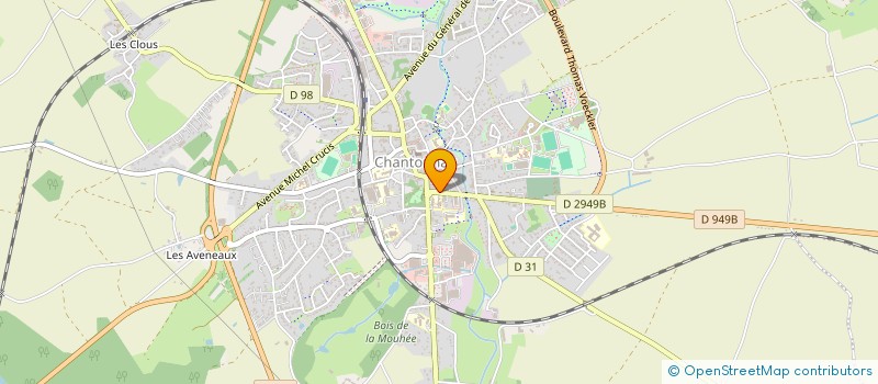 localisation de l'entreprise DAMAT à CHANTONNAY