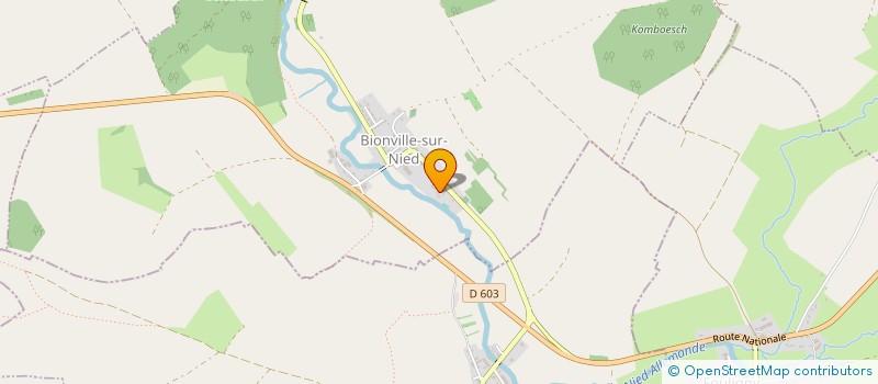 localisation de l'entreprise DAMAT  BIONVILLE-SUR-NIED