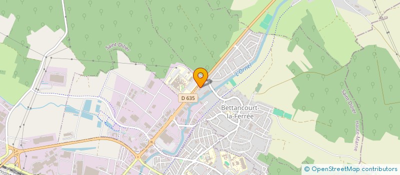 localisation de l'entreprise DAMATAT à BETTANCOURT-LA-FERREE
