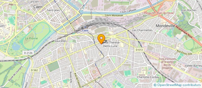 localisation de l'entreprise DAMATEC à CAEN