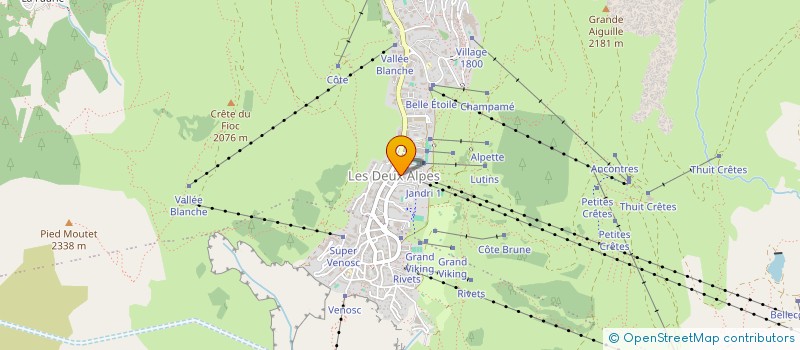 localisation de l'entreprise DAMATGISO à LES DEUX ALPES