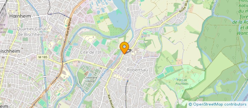 localisation de l'entreprise DAMAUJO à STRASBOURG