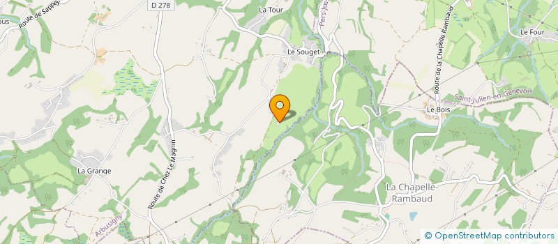 localisation de l'entreprise DAMAUREL  ARBUSIGNY