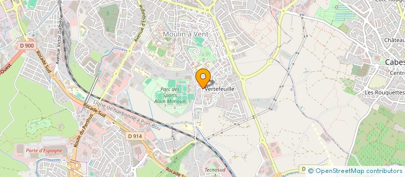 localisation de l'entreprise DAMB  PERPIGNAN