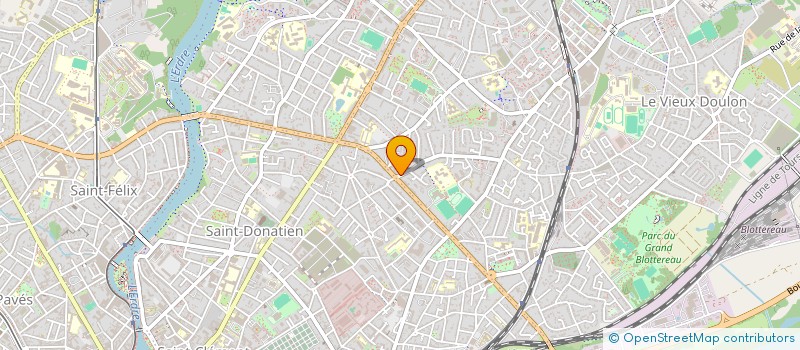 localisation de l'entreprise DAMBALINE à NANTES