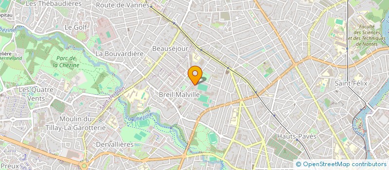 localisation de l'entreprise DAMBE/DIGNITE à NANTES