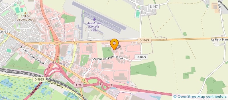 localisation de l'entreprise DAMBREVILLE S A S  GLISY