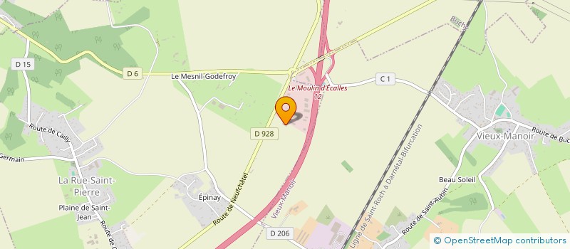 localisation de l'entreprise DAMCO  LA RUE-SAINT-PIERRE