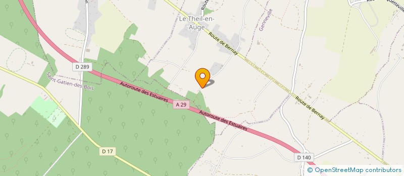 localisation de l'entreprise DAMDAV  LE THEIL-EN-AUGE