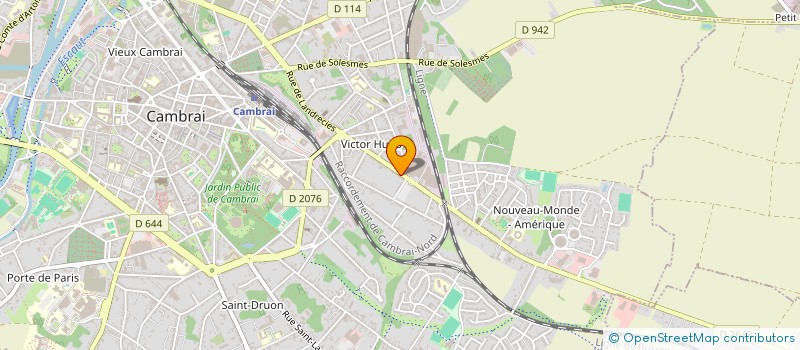 localisation de l'entreprise DAME  CAMBRAI