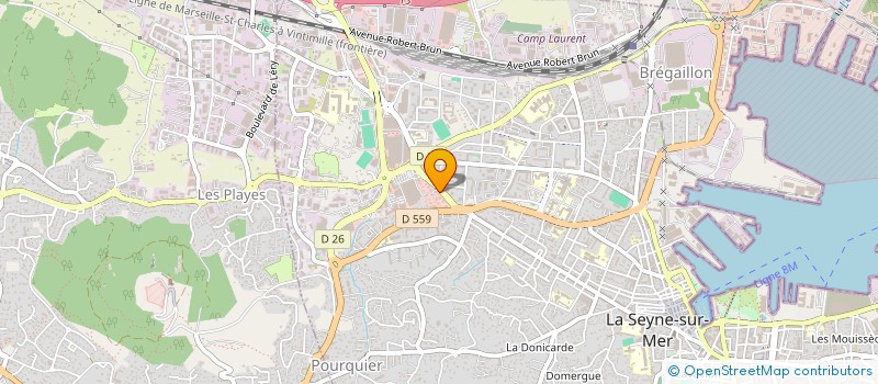 localisation de l'entreprise DAME DE 7  LA SEYNE-SUR-MER